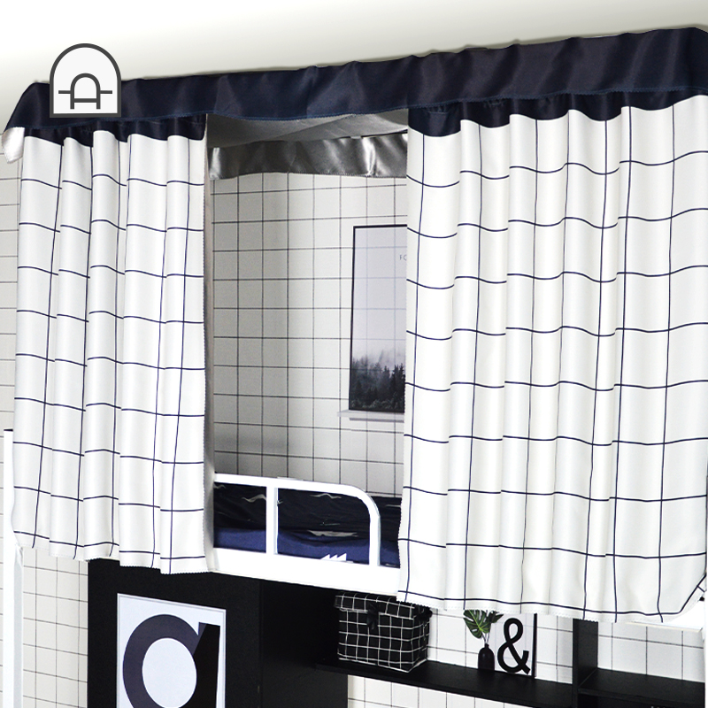 Dorm room bed Sleeping Room Bed Curtain bunk beds Girl Brief Girl girls Shading Cloth Dust-Proof Dorm Room isolated curtain
