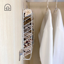 Wardrobe Socks Containing Shelf Wall-mounted Underwear Containing box Dormitory Hanging bags Inside Hanging Bags Free of perforated Containing Seminators