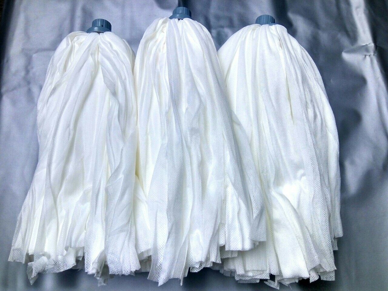 Daily special price 3 pieces wear-resistant fiber universal mop head Non-woven fabric replacement head Absorbent mop floor mop head