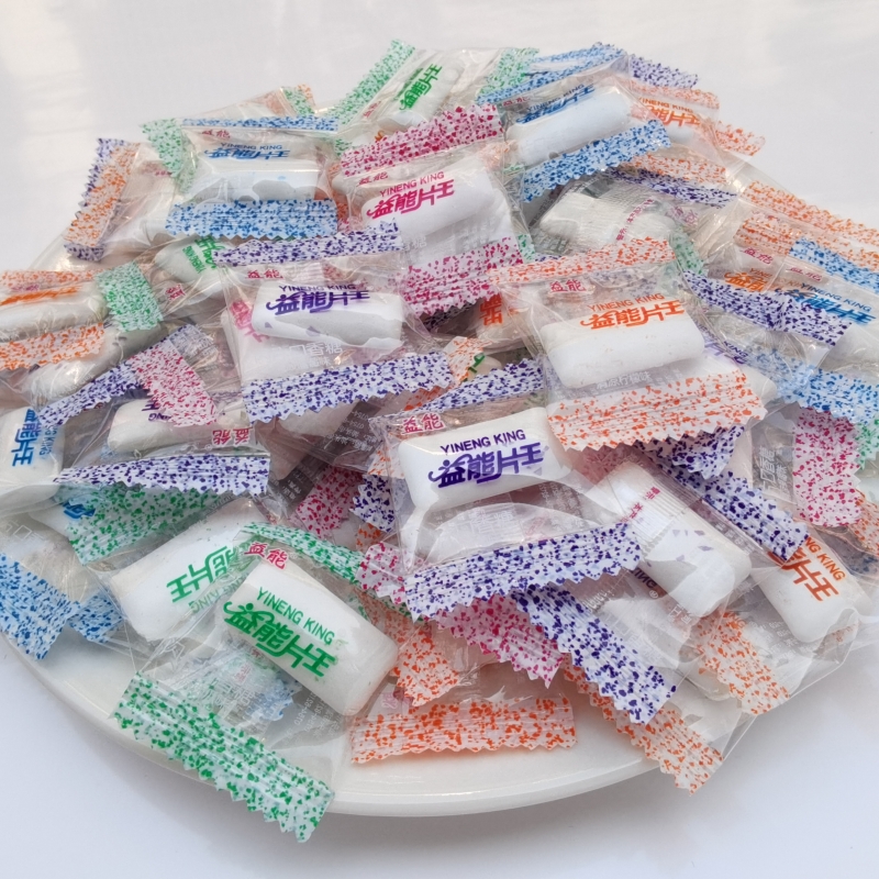 Preenergy Slices King Flash Piece of Gum Cool Mint Sugar Strawberry Taste Candy Snacks Fresh Breath 5 catties for about 800