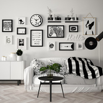 Modern minimalist Twin Racks WATCH COMBINED PHOTO FRAME HANGING WALL LIVING-ROOM BACKGROUND WALL PHOTO WALL DECORATION PHOTO-FRAME WALL