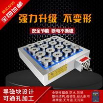 cnc electric control permanent magnet suction cup electric disc electric disk flat grinding machine milling machine for machining ultra-powerful disks