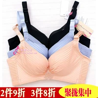 New Mei Ting đồ lót nữ 6309A cup dày vừa B không có vòng thép áo ngực chính hãng gợi cảm ngực nhỏ ngực phẳng tập hợp - Bộ đồ lót quần lót nữ đẹp