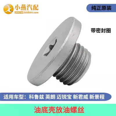 Yinglang New Regal Malibu Xinjingcheng Cruze Oil Pan Screw Dish Screw with Gasket Pure Factory