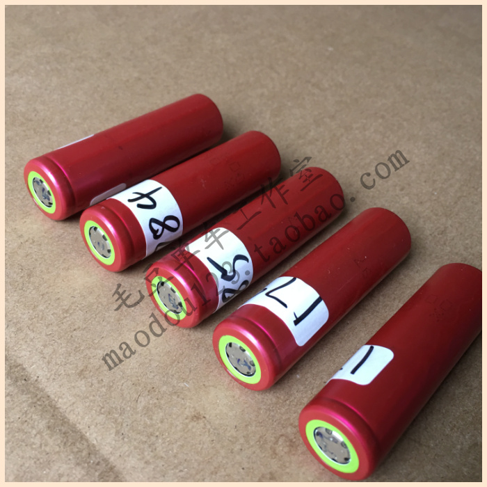 Used Sanyo 18650 battery disassembler sanyo lithium battery 1500-2000 mAh strong light flashlight battery