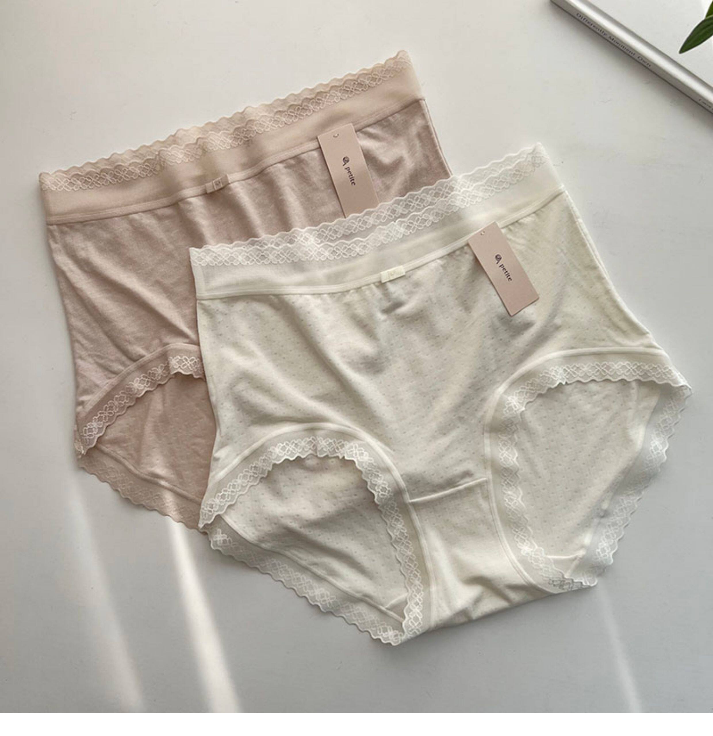 女三角裤 60s兰精莫代尔透气孔提花中腰内裤抗菌纯棉底裆包臀三角裤n007