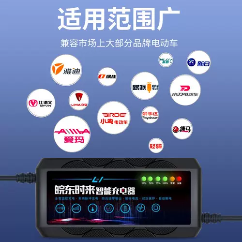 Электромобиль, зарядное устройство, 48v, 60v, 72v, 64v, 20AH, 12AH, высокая мощность