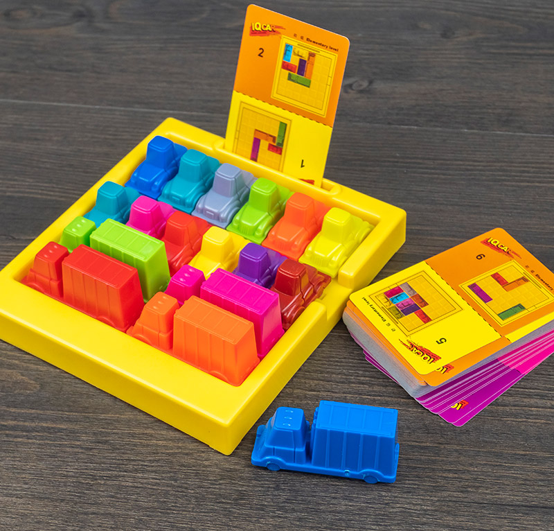 Peak Moments Cars Huadong Road Racing Breakout traffic jam Children's IQ Puzzle Time Game CAR Toys