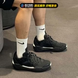 Air jordan, черная низкая баскетбольная обувь