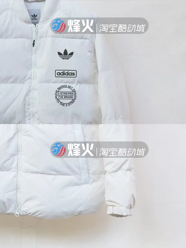 Campfire Sports Adidas Graphics JKT Áo ấm xuống DP8554 DP8555 - Thể thao xuống áo khoác