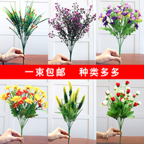 Single simulation bouquet of stars Daisy Daisy living room decoration plastic fake flower Flower Flower Flower cloth art silk flower