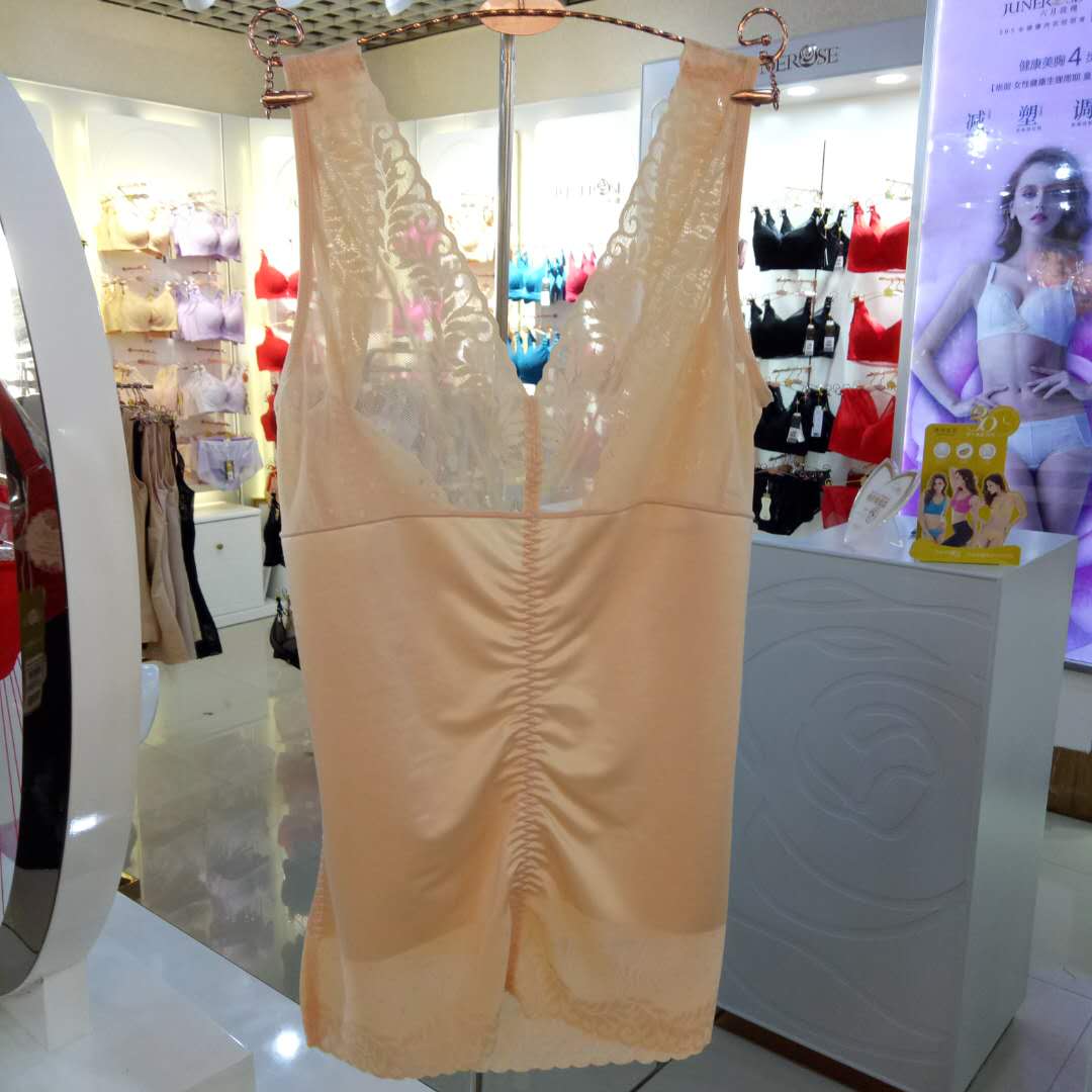 Tháng sáu hoa hồng corset đích thực 57351 bụng định hình thoải mái thoáng khí điều chỉnh cơ thể ngọn do lot