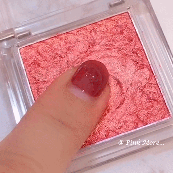 Hoa Temple OLAola Eye Shadow PK017 Pearl Light Nàng tiên cá Ji Đơn sắc Bóng mắt Phân cực nghiền Khoai tây Highlight Long lanh Sequin - Bóng mắt phấn kẻ mắt
