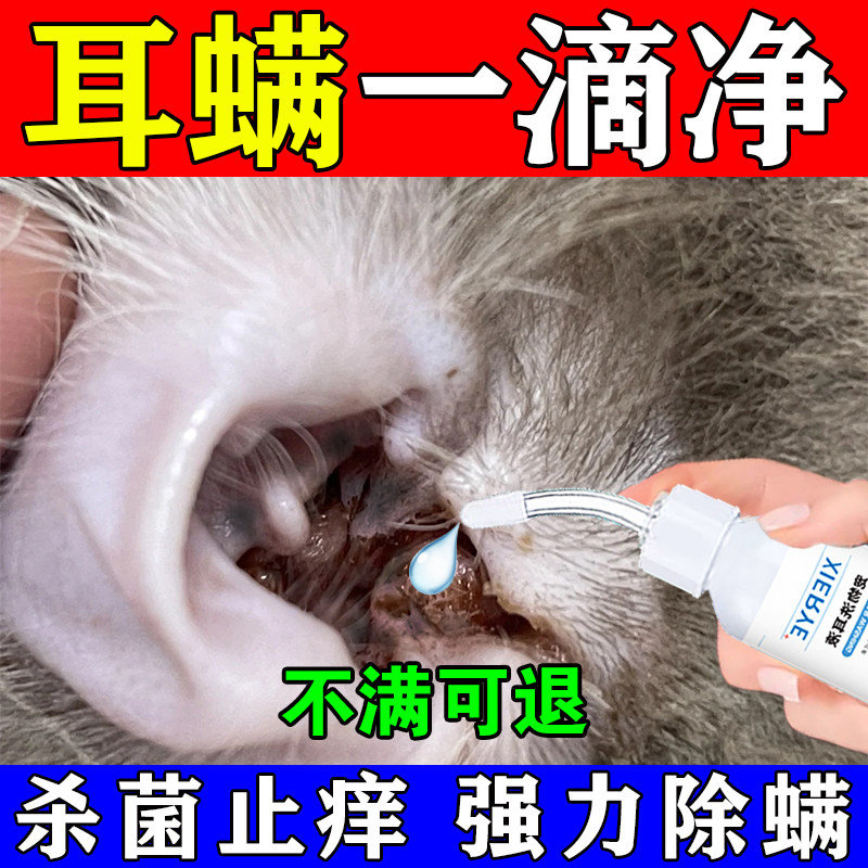 🌿 宠物耳螨救星 | 🦄 派豆耳螨滴耳液彻底告别瘙痒烦恼-耳部清洁-淘宝好物网