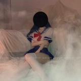 Будь твоей кошкой: Сймейи ждет, когда ты пойдешь домой, чтобы пойти домой, сексуальная сетка Прозрачная военно -морской стиль