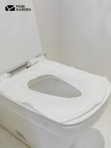 Pastoral flute disposable toilet cushion non-woven fabric coated cushion paper full coverage sitting and poop cover travel supplies