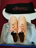 Бетти обновлять Bddance Latinba Teacherba Dance Shoes Dance Shoes Light Pink Pink Pint -Soft -Bottom Dance Shoes t1b