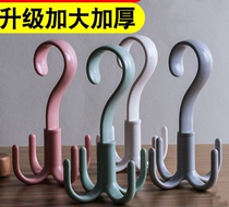 Four Jaws Non-Stiletto Swivel Hook Bag Containing Rack Shoe Rack Tie Rack Scarves Rack Clothes Hanger Hood Hook