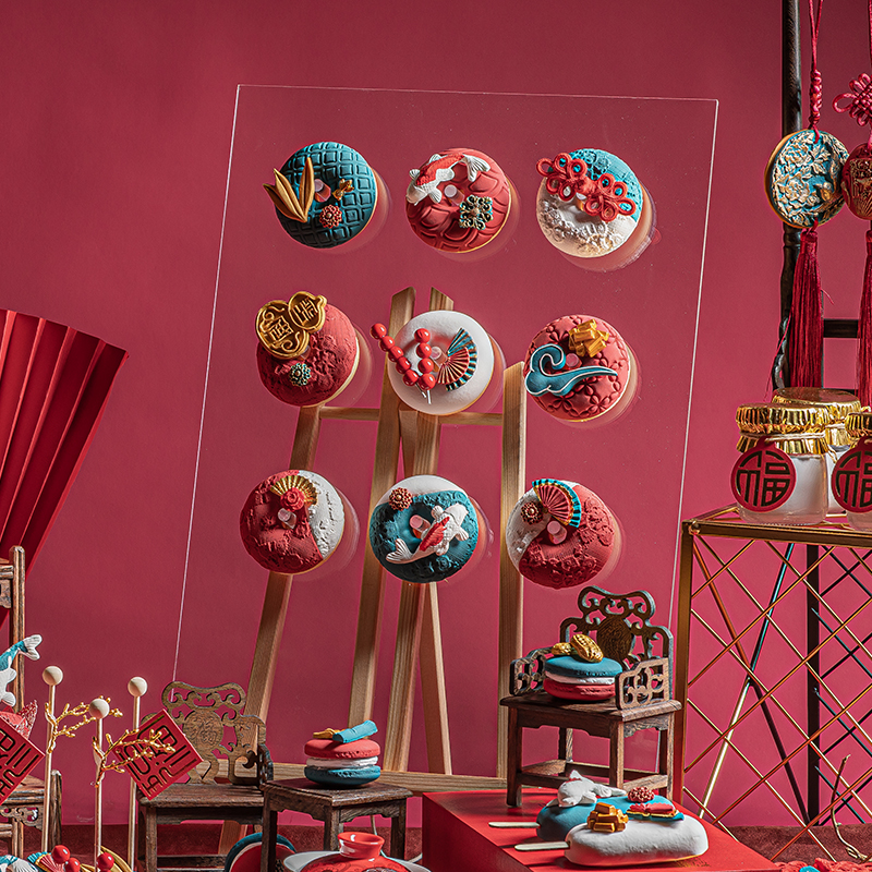 Simulation Cake Model Donut Bread Chinese Tide Food Prop Dessert Table Arrangement Shop Window Decoration Hem