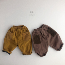 Personality Han Fan ~ 20 new autumn and winter Korean version of Haren pants wear men and women Chaobao without velvet thick Foreign style literature