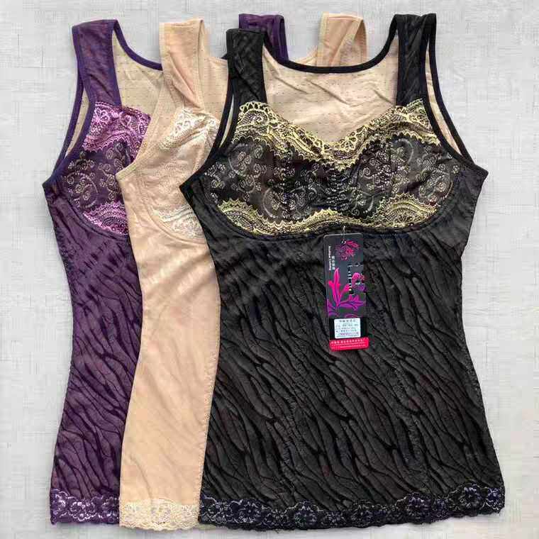 Autumn and winter high-grade quilted sculpting tops for women