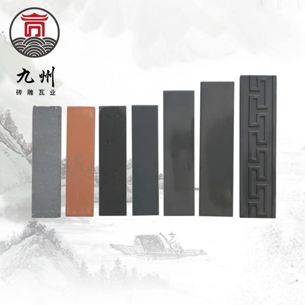 Quality ancient building light gray face brick Chinese antique exterior wall brick new rural renovation exterior wall brick old brick leather face brick