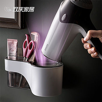 Dongqing cosmetic room hairdryer rack Hairdryer Bathroom Hairdryer Hairdryer Hairdryer Hairdryer Receiving layer without punching