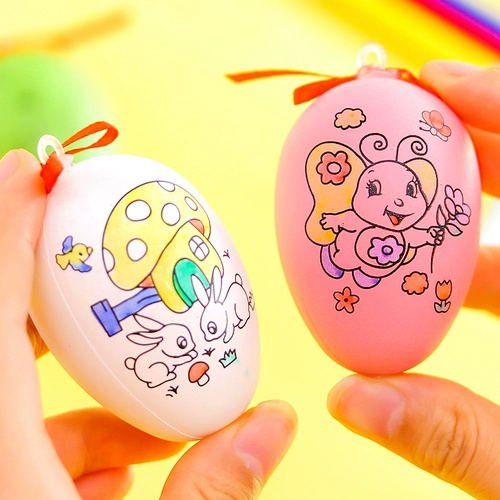 Раскраска, окрашенная игрушка, «сделай сам», граффити, ручная роспись