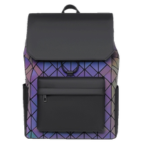 Lingge mens backpack fashion brand street trend college student high school student bag mens computer cycling reflective backpack