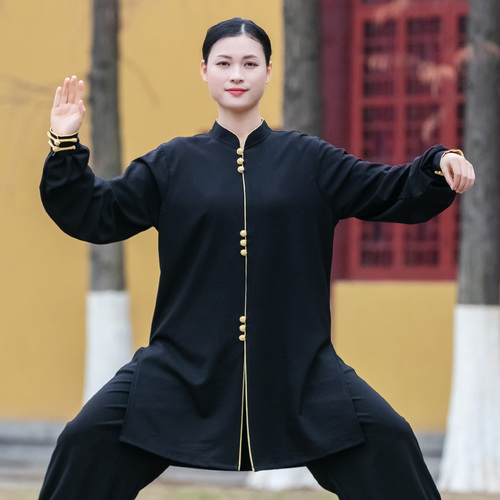 Tai chi clothing chinese kung fu uniforms Chen Jiagou Tai Chi Clothing costume women new style elegant Tai Chi Clothingquan Baduanjin training Costume for men performance