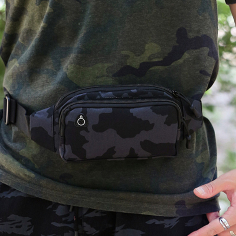 Pocket Men Sports Outdoor Running Seniors Skew Satchel Multifunction Site Work Mobile Phone Wear-wear Men's pouch bag