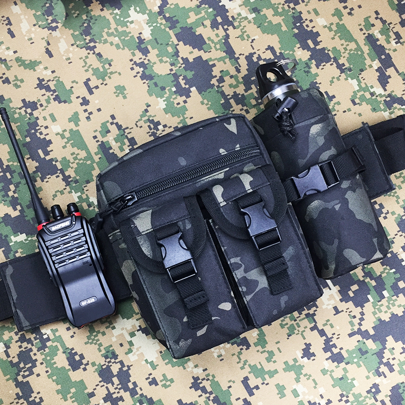 Purse men's multifunctional outdoor new small light road sub-slingshot Sport Site to work mobile phone Kettle Purse