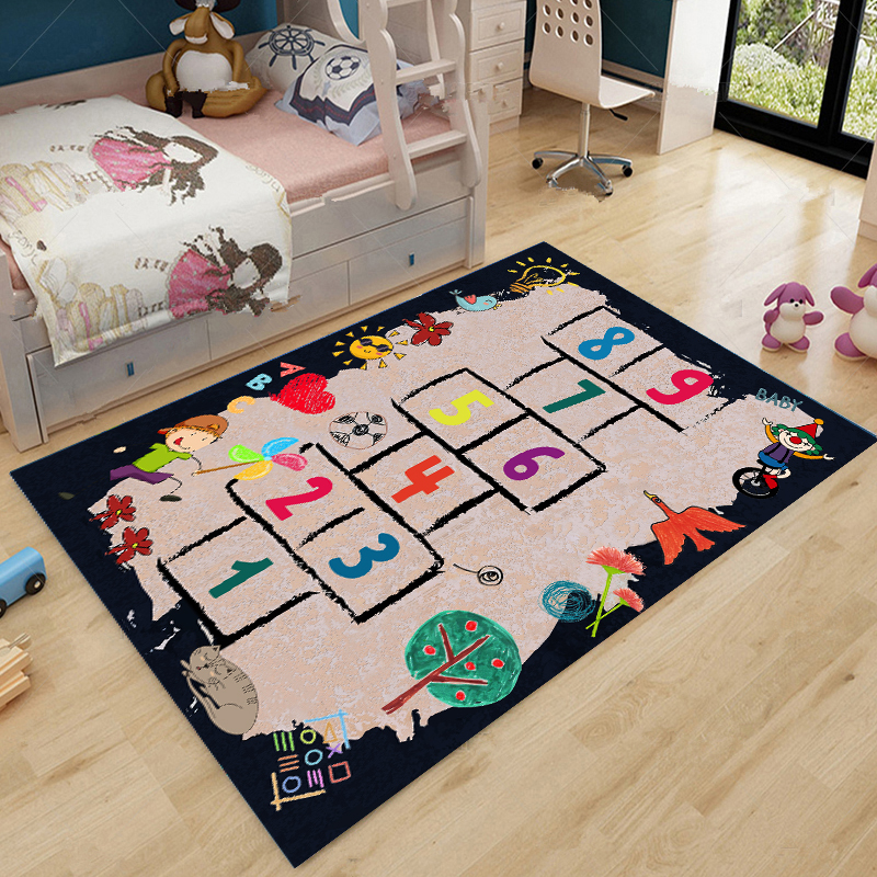 net red early childhood room carpet cartoon living room bedroom full of lovely girl princess room household mattress