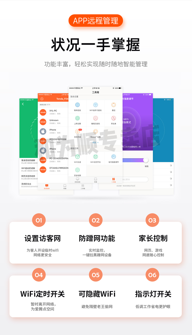 腾达 AC8 5G双频无线路由器 家用穿墙王 图11