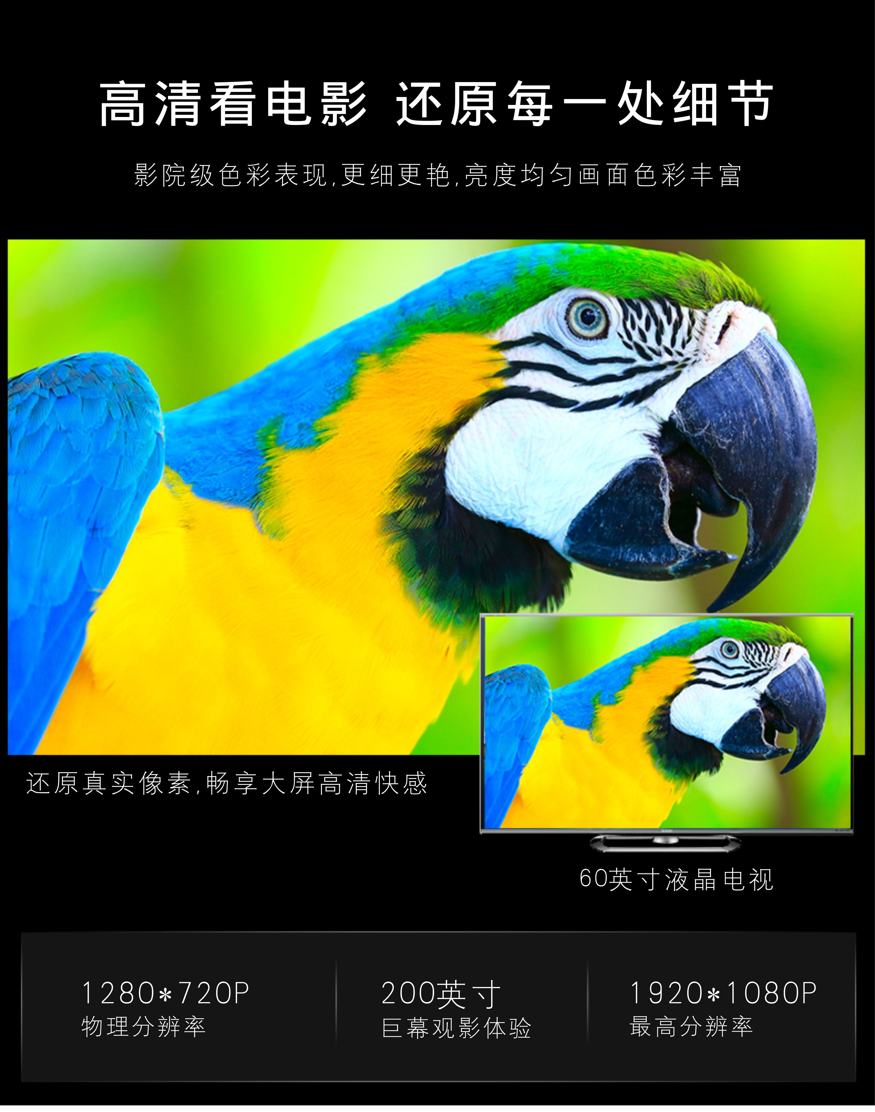 Máy chiếu di động mới 2018 micro micro gia đình không dây wifi máy chiếu thông minh HD 1080p - Máy chiếu