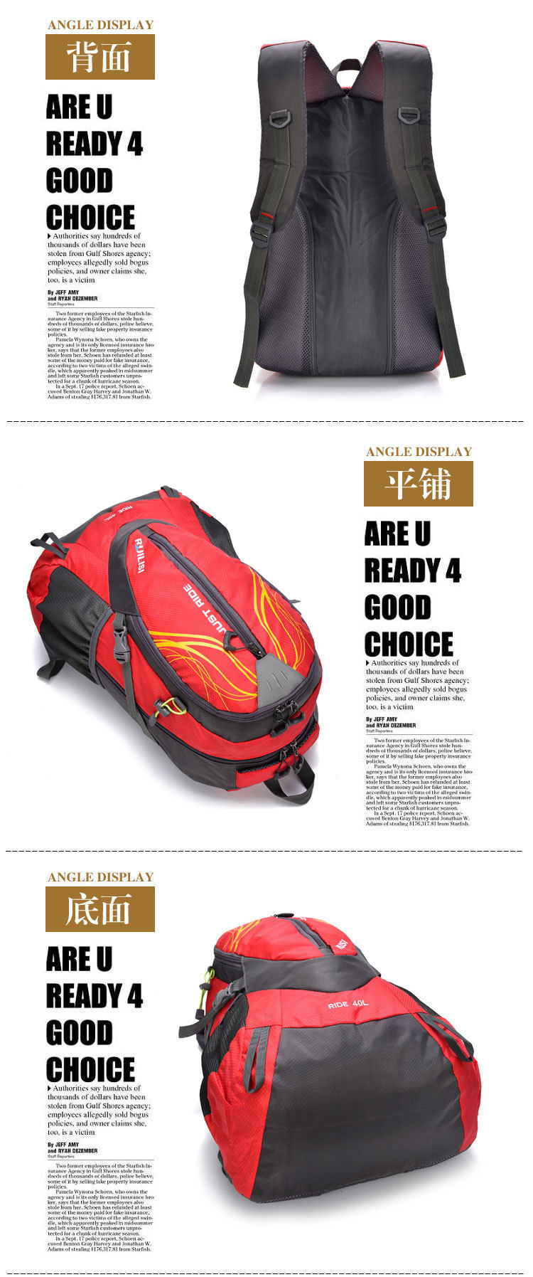 Sacoche pour vélo mixte - Ref 2215864 Image 28