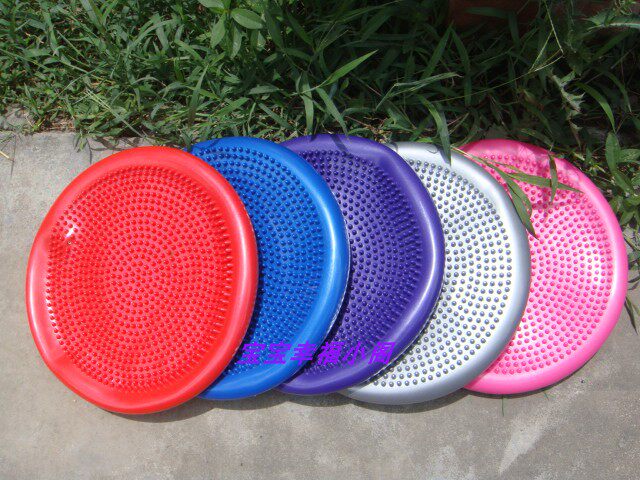 Balance air cushion yoga massage cushion thickened massage ball balance practice plate adult foot and arse rehabilitation training cushion