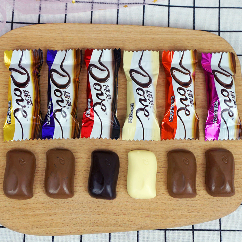 Wedding celebration Sugar Deve chocolate multi-taste mixed containing 500 gr about 84 tablets-Taobao