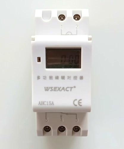 AHC15A Руководитель рельса типа переключатель 220V переключатель таймера THC15A Автоматическая питание выключено