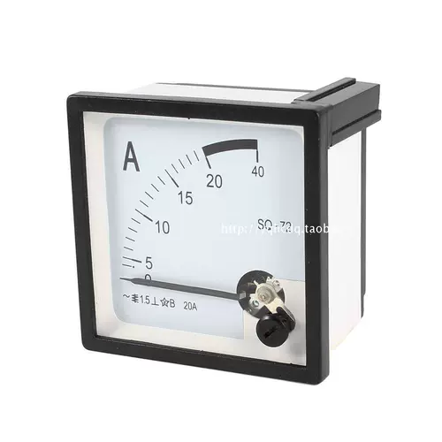 SQ-72 Pointer Ток AC Meter 89T2/CZ/DH/JY-72 5A10A20A30A50A Инструмент перегрузки
