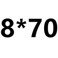 Черный M8*70 Естественный цвет нержавеющей стали