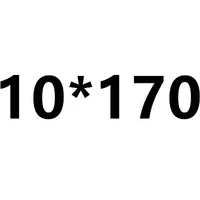 Светлый фиолетовый M10*170 цвет нержавеющей стали