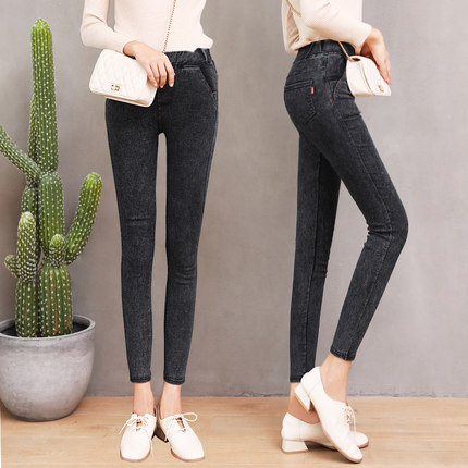 打底裤女外穿2018新款夏季显瘦黑色韩版高腰