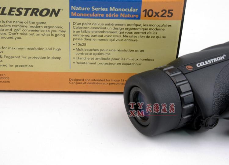 [Tự vận hành] CELESTRON Star Trang Nature Nature 10x25 HD Một mắt - Kính viễn vọng / Kính / Kính ngoài trời ống nhòm quân sự