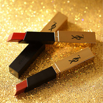 Saint Laurent with lipstick Poplar Forest small gold bar thin tube matte lipstick 23 retro 21 Color Sample trial