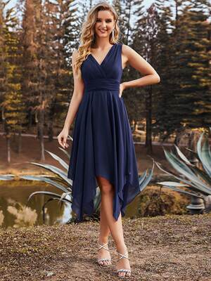EverprettyPlus European and American plus-size and overweight girl evening dress, sister's ball evening dress