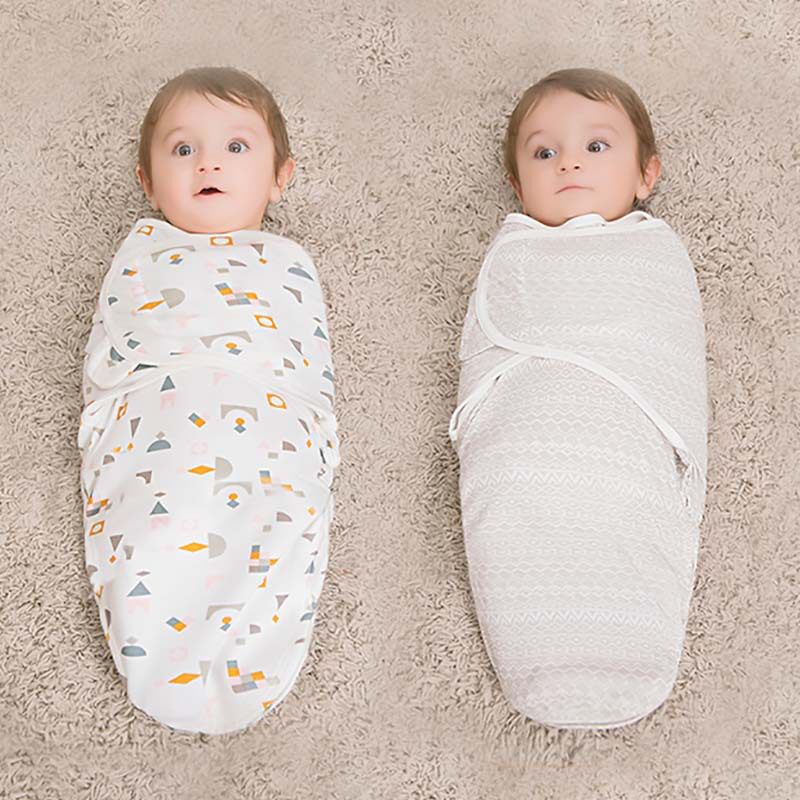 Baby pure cotton bag baby soft baby baby baby napkin sleeping bag anti-shock hug