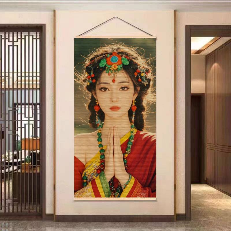 如何选择适合的竹编簸箕墙面装饰挂画？