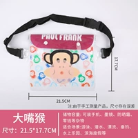 Большой рот обезьяна водонепроницаемый карманный пакет