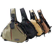 Crossbody shoulder photography bag with rain cover SLR camera bag multifunctional travel bag can be customized